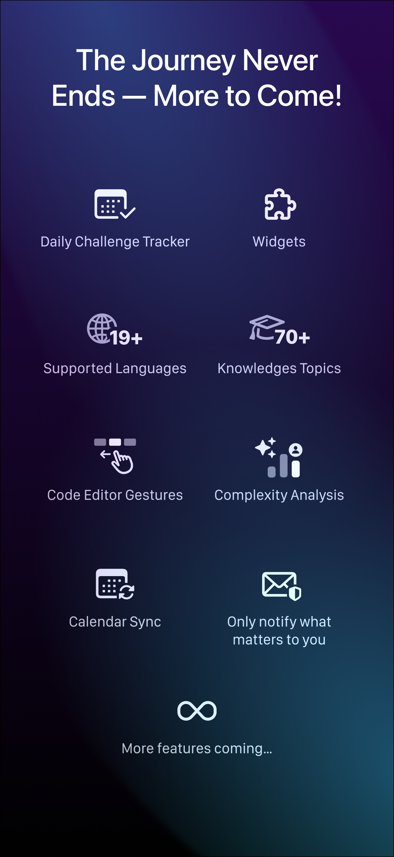 More Features